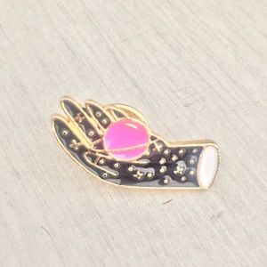 Cosmic Hand Enamel Pin